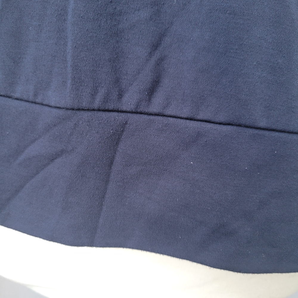 Cozy Earth Brushed Bamboo Soft Pullover Long Sleeve Crew Sweatshirt Navy S - Picture 13 of 14